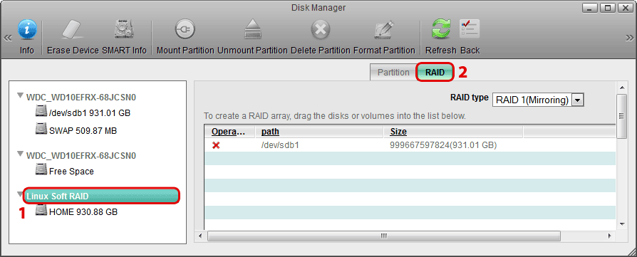 disk manager